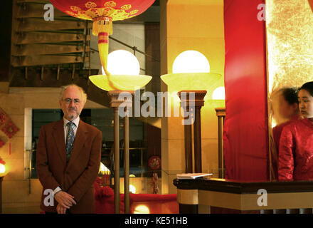 Norman Lebrecht à Beijing 2007 Banque D'Images
