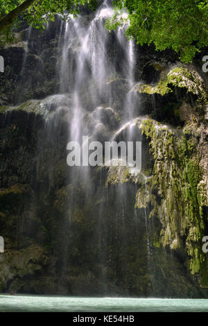 La cascade de tumalog à oslob, philippines. pic a été prise à Cebu, Philippines - septembre 2015. Banque D'Images