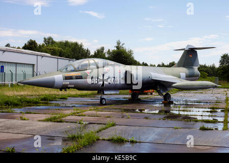 Une force aérienne allemande tf-104g starfighter. Banque D'Images