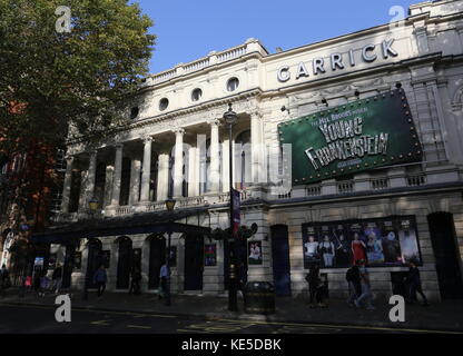 Les jeunes encore de frankenstein au Garrick Theatre London uk octobre 2017 Banque D'Images