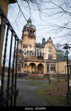 Villa Lusthusporten, Stockholm, Suède Banque D'Images