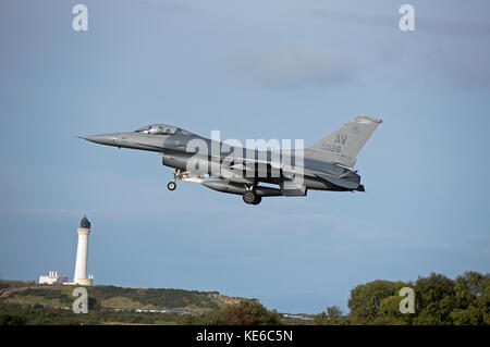 Avion participant à l'accise OTAN du guerrier interarmées de 2017 en Écosse. Banque D'Images