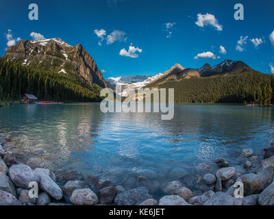 Lake Louise, Banff National Park, Alberta, Canada. Banque D'Images