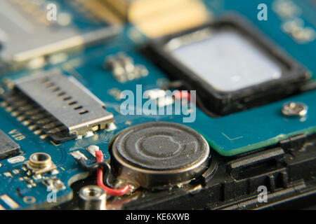 Réparation de téléphones mobiles Banque D'Images