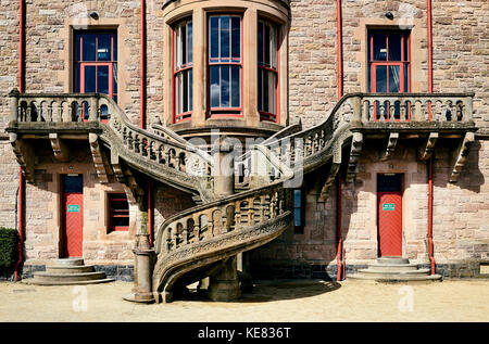 Belfast Castle, Cavehill Country Park, Belfast, Irlande Banque D'Images