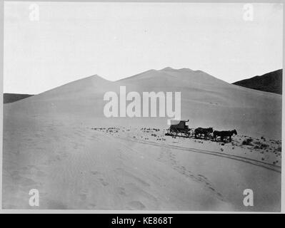 Timothy OSullivan Wagon désert Carson Nevada 1867 Banque D'Images