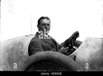 Jack Balances à l'Grand Prix de France 1914 (3) Banque D'Images