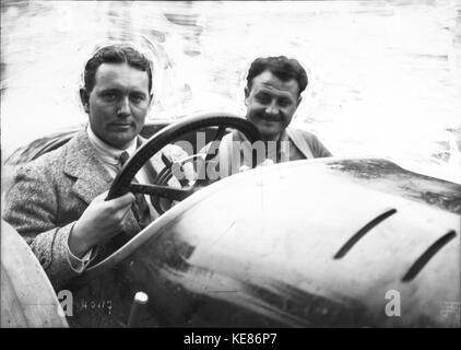 Jack Balances à l'Grand Prix de France 1914 Banque D'Images