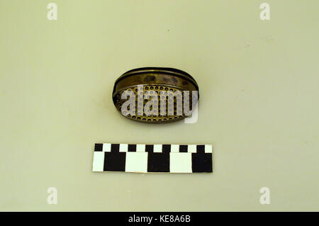 Râpe à la main en étain Banque D'Images