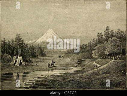 La Northern Pacific Railway guide pour l'utilisation des touristes et voyageurs sur les lignes de la Northern Pacific Railway et ses branches contenant des descriptions des états, villes, villages (14574376058) Banque D'Images