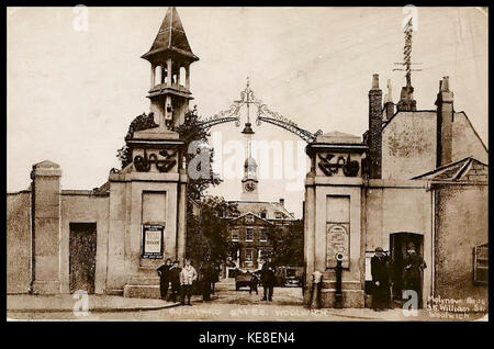 Les portes de l'arsenal de Woolwich, ca 1900(2) Banque D'Images