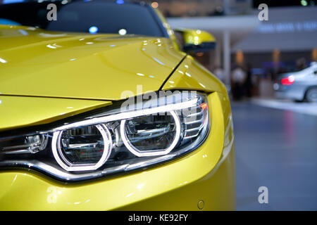 NONTHABURI - 28 mars : Phare de BMW M4 Coupé voiture sur l'affichage à la 38e International Thaïlande Bangkok Motor Show 2017 Le 28 mars 2017 Nonthabur Banque D'Images