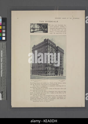 Le Riverdale, (Coin sud-est de la promenade Riverside et 79e Rue) (NYPL b12647274 464740) Banque D'Images