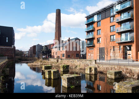 Kelham Island district de Sheffield Banque D'Images