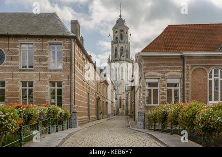 L'église de saint gommaire à lier, Belgique Banque D'Images