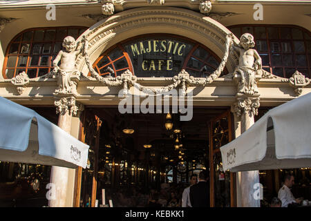 Majestic Café, Porto, Portugal Banque D'Images