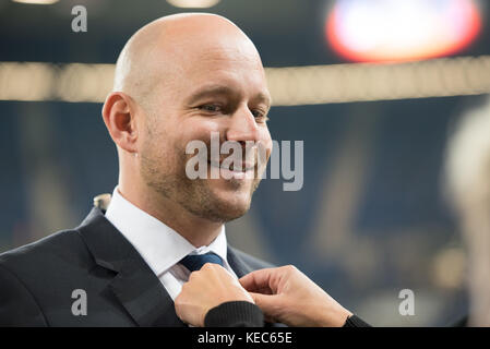 Sinsheim, Deutschland. 19 octobre 2017. Sinsheim, GER - 19 octobre, Rhein-Neckar-Arena . Alexander Rosen de Hoffenheim lors du match entre TSG Hoffenheim et Istanbul Basaksehir FK au 3. Journée de match dans le Groupe C de la Ligue Europe. ( Credit : Ulrich Roth/Alamy Live News Banque D'Images