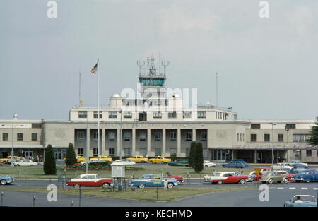 L'aéroport national de Washington, Washington DC, USA, juillet 1962 Banque D'Images