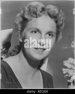 Geraldine page, portrait publicitaire pour le film, 'hondo', Warner Bros, 1953. Banque D'Images
