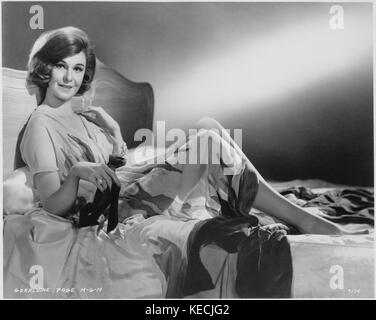 Geraldine page, sur-ensemble du film, 'Sweet bird de la jeunesse", mgm, 1962 Banque D'Images