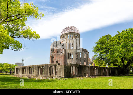 Parc de la bombe atomique d'Hiroshima au Japon Banque D'Images