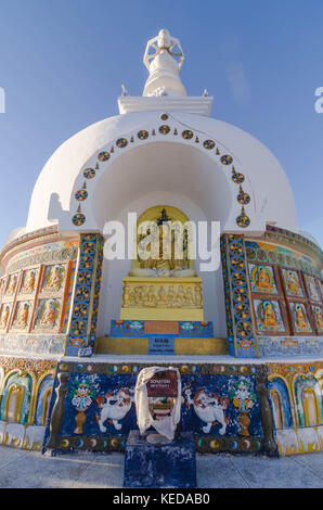 Le Ladakh, Inde du nord. voyage, culture et paysages au Ladakh pendant les mois d'hiver. Banque D'Images