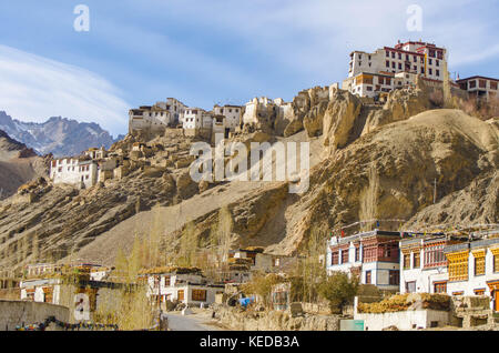 Le Ladakh, Inde du nord. voyage, culture et paysages au Ladakh pendant les mois d'hiver. Banque D'Images