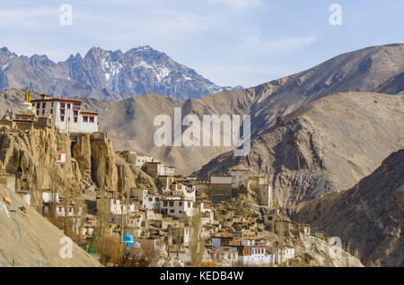 Le Ladakh, Inde du nord. voyage, culture et paysages au Ladakh pendant les mois d'hiver. Banque D'Images