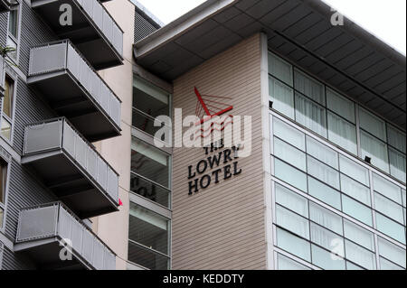 Le Lowry Hotel à Salford à Manchester Banque D'Images