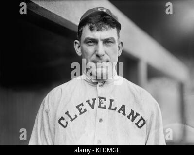 NAP Lajoie, joueur de la Ligue majeure de baseball, Portrait, Naps de Cleveland, Harris & Ewing, 1913 Banque D'Images