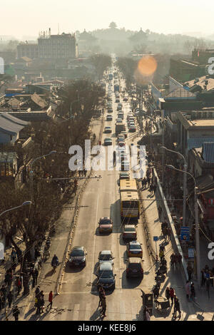 Asie Cina Pékin ville interdite voyage place Tian'anmen Banque D'Images