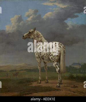 Paulus Potter (Dutch Le cheval pie Banque D'Images