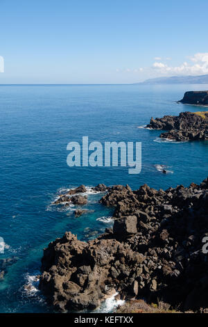 Piscines naturelles sur l'île de Tenerife Banque D'Images