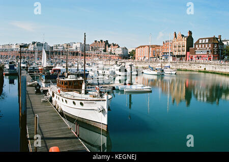 Le port de Ramsgate, Kent uk est, thanet Banque D'Images