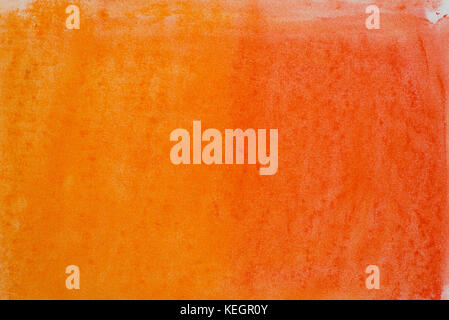 Crayon pastel couleur orange texture d'arrière-plan Banque D'Images