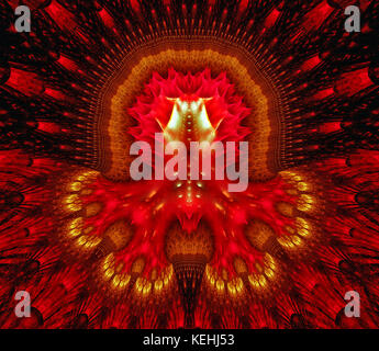 Un jamais-avant-vu créature gélatineuse trouvés au fond de l'océan. Banque D'Images