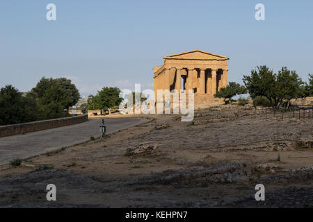 Agrigente, valle dei Tempi Banque D'Images