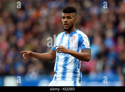 Huddersfield Town's Elias Kachunga Banque D'Images