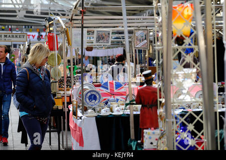 Marché Greenwhich, SE10, Londres, Royaume-Uni Banque D'Images