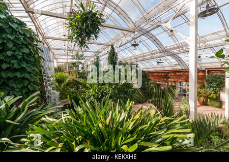 Le Glasshouse au RHS Wisley à Surrey. Banque D'Images