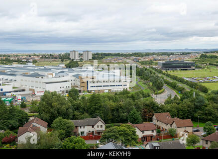 L'Edinburgh Royal Infirmary Hospital à Little France au sud d'Édimbourg. Banque D'Images