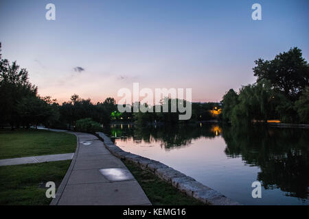 Crépuscule au Parthénon Banque D'Images