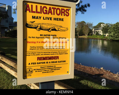 Litchfield Beach & Golf Resort de Pawleys Island, Caroline du Sud, USA Banque D'Images