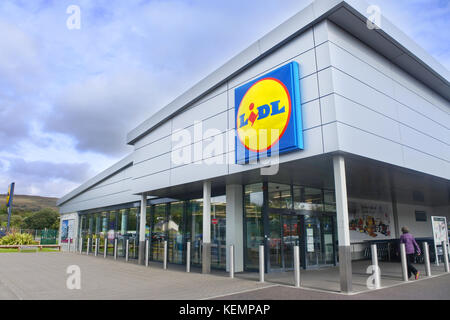 Lidl supermarché, Kenmare, comté de Kerry, Irlande - John Gollop Banque D'Images