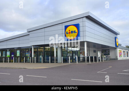 Lidl supermarché, Kenmare, comté de Kerry, Irlande - John Gollop Banque D'Images