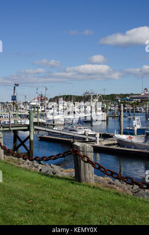 Marina sandwich à Cape Cod Banque D'Images