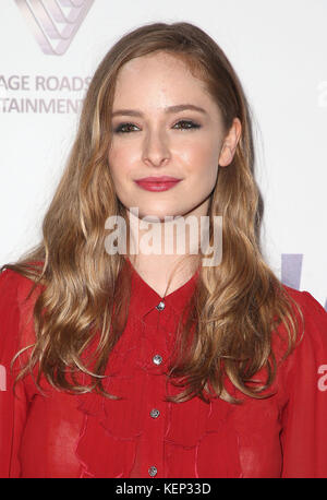 Hollywood, Californie, États-Unis. 18 octobre 2017. 18 octobre 2017 - Hollywood, Californie - Ashleigh Cummings. 6e cérémonie annuelle des Australians in film Awards à NeueHouse Hollywood. Crédit photo : F. Sadou/AdMedia crédit : F. Sadou/AdMedia/ZUMA Wire/Alamy Live News Banque D'Images