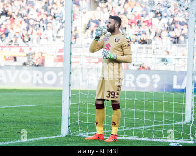 Salvatore Sirigu (Torino FC) lors du match de la série A : Torino FC vs AS Roma au stadio Olimpico Grande Torino. Turin, 22 octobre 2017, Italie Banque D'Images