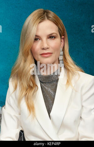 Tokyo, Japon. 23 octobre 2017. L'actrice Sylvia Hoeks assiste à une conférence de presse pour le film Blade Runner 2049 le 23 octobre 2017, Tokyo, Japon. Hoeks, avec le réalisateur Denis Villeneuve, l'acteur Harrison Ford et Ana de Armas, sont au Japon pour promouvoir le film qui sortira dans les salles japonaises le 27 octobre. Crédit : Rodrigo Reyes Marin/AFLO/Alamy Live News Banque D'Images