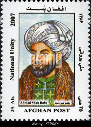 Ahmad Shah Baba poster Banque D'Images